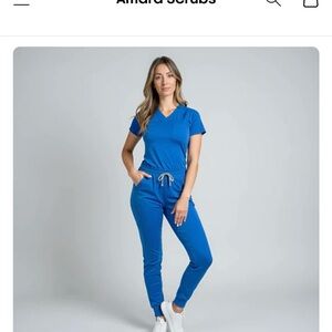 Women's Vibrant Blue Jumpsuit